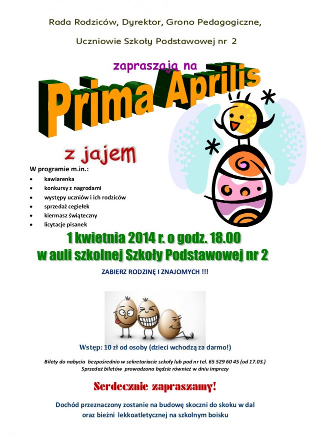 Zarty Na Prima Aprilis W Szkole elka.pl - Prima Aprilis z jajem - Co Gdzie Kiedy?
