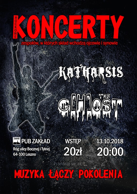 Elkapl Muzyka łączy Pokolenia Koncerty Katharsis The Ghost