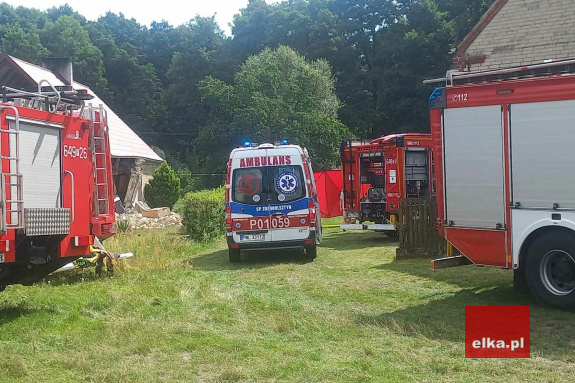 elka pl Wybuchła butla z gazem Są ranni